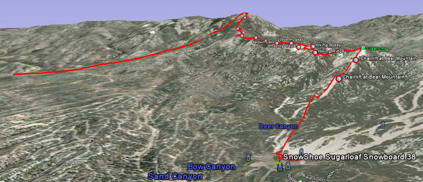 Bear Mountain Hike Trail Map